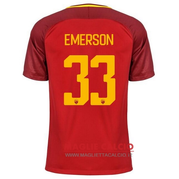 nuova maglietta roma 2017-2018 emerson 33 prima